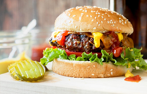 Smokey BBQ Beef Burger